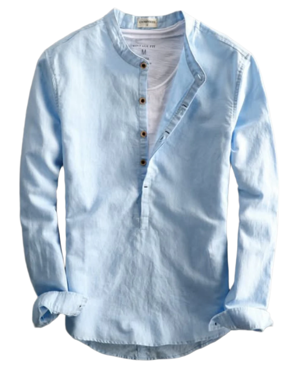 Vintém d'Ouro - Camisa de linho premium