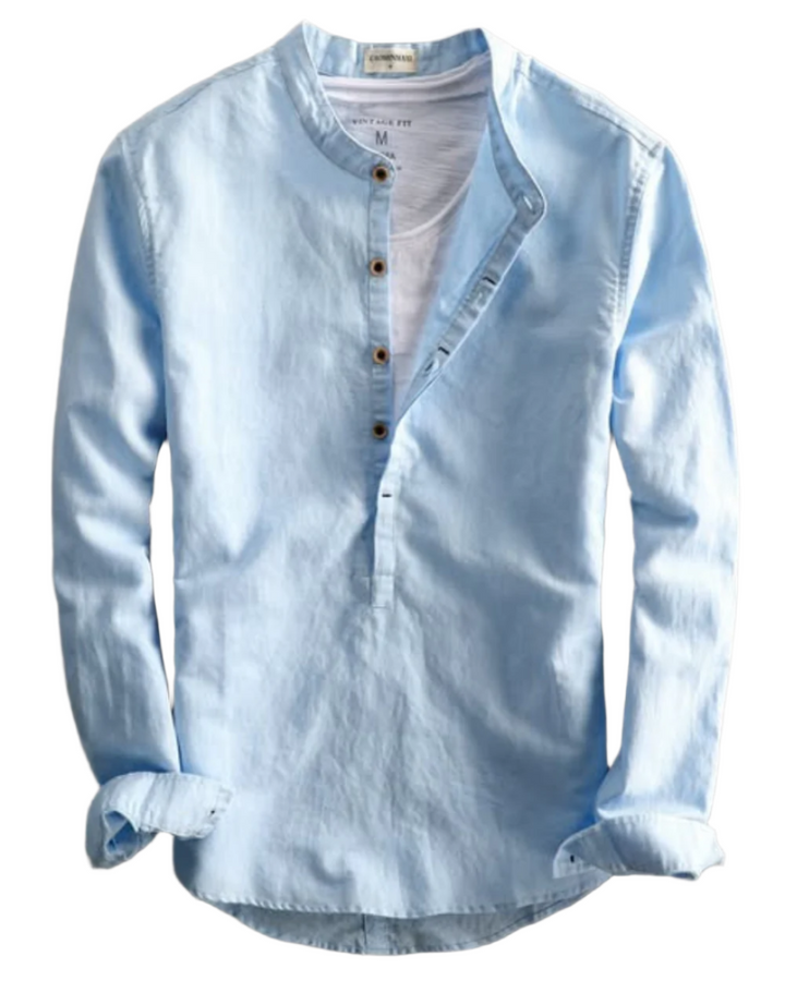 Vintém d'Ouro - Camisa de linho premium