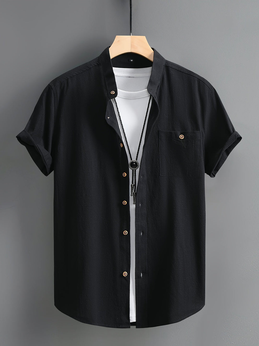Vintém d'Ouro - Camisa casual de manga curta