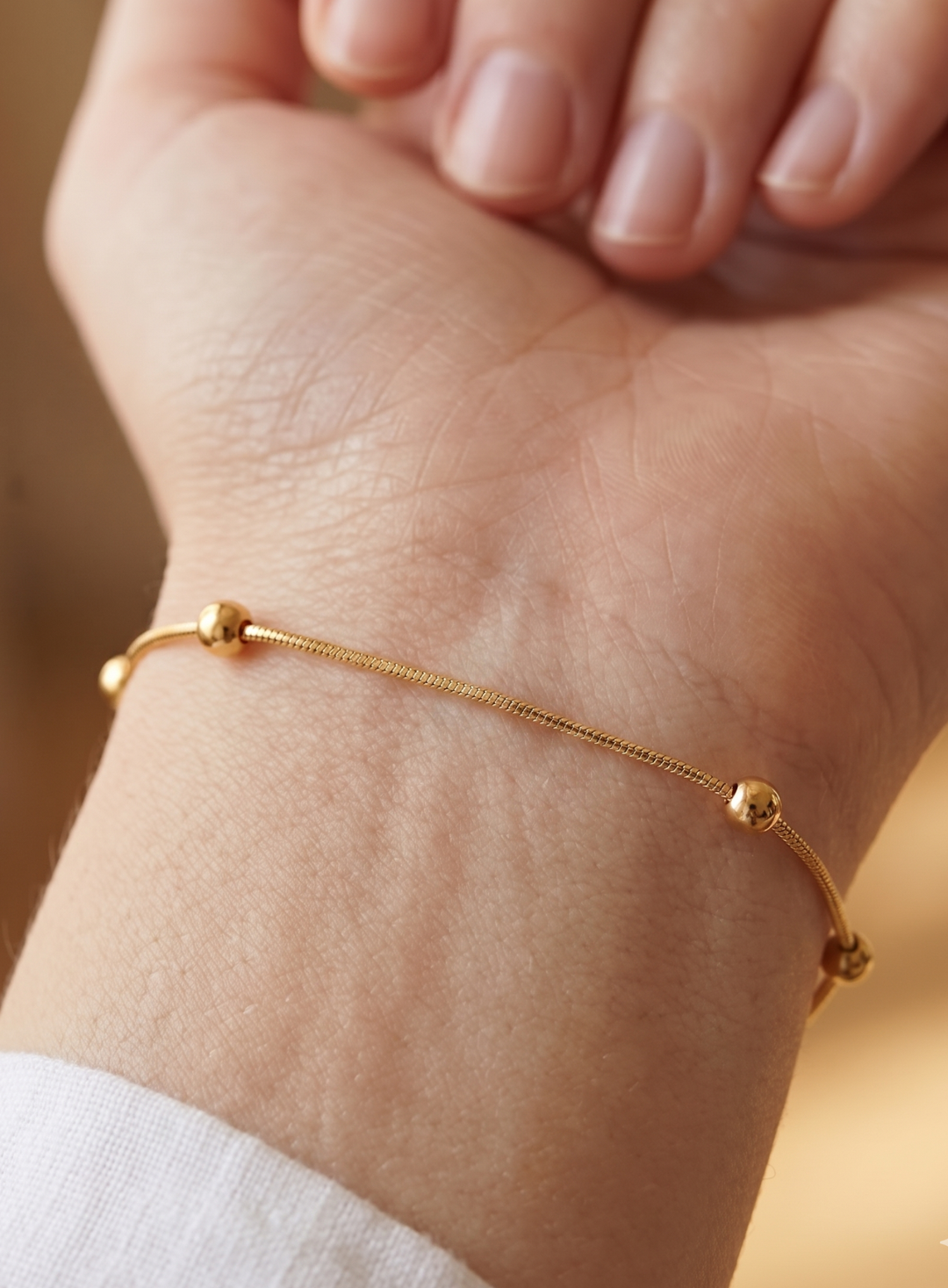 Vintém d'Ouro - Pulseira Minimalista Moderna