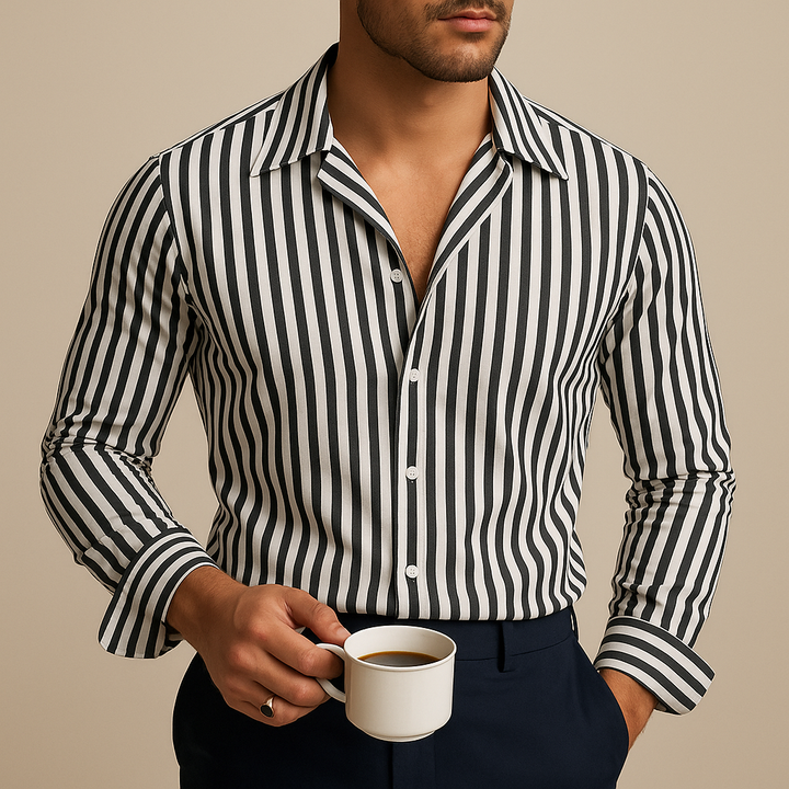 Vintém d'Ouro - Camisa listrada Florence