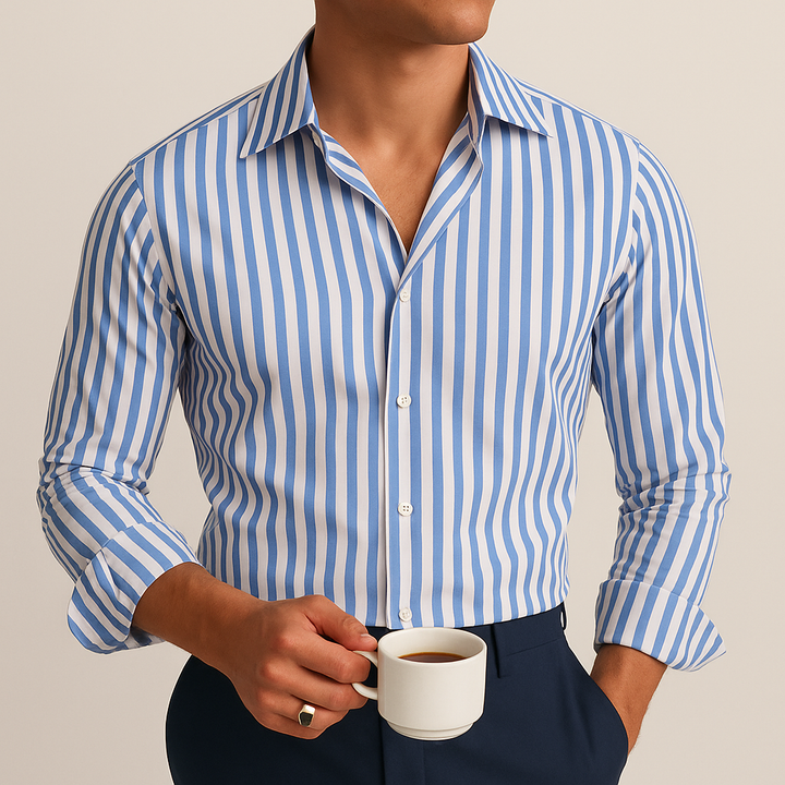 Vintém d'Ouro - Camisa listrada Florence