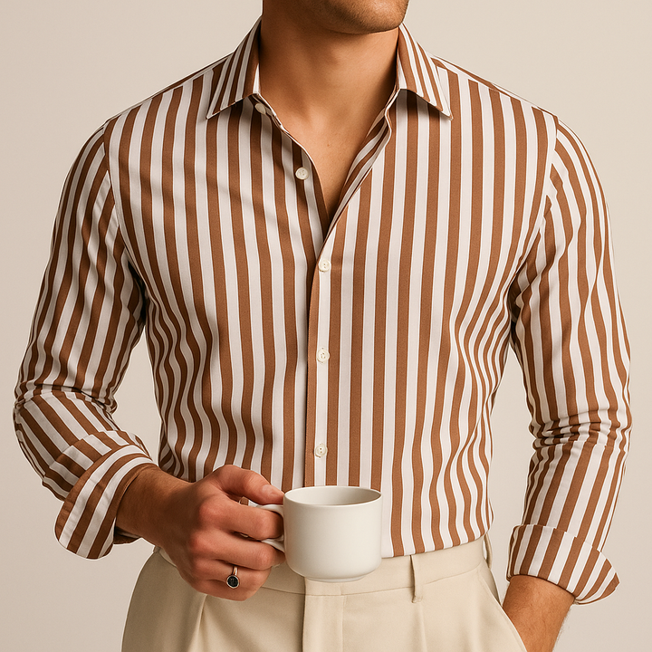 Vintém d'Ouro - Camisa listrada Florence