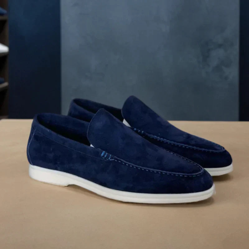 Vintém d'Ouro - Mocassins de camurça premium
