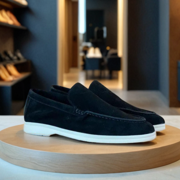 Vintém d'Ouro - Mocassins de camurça premium