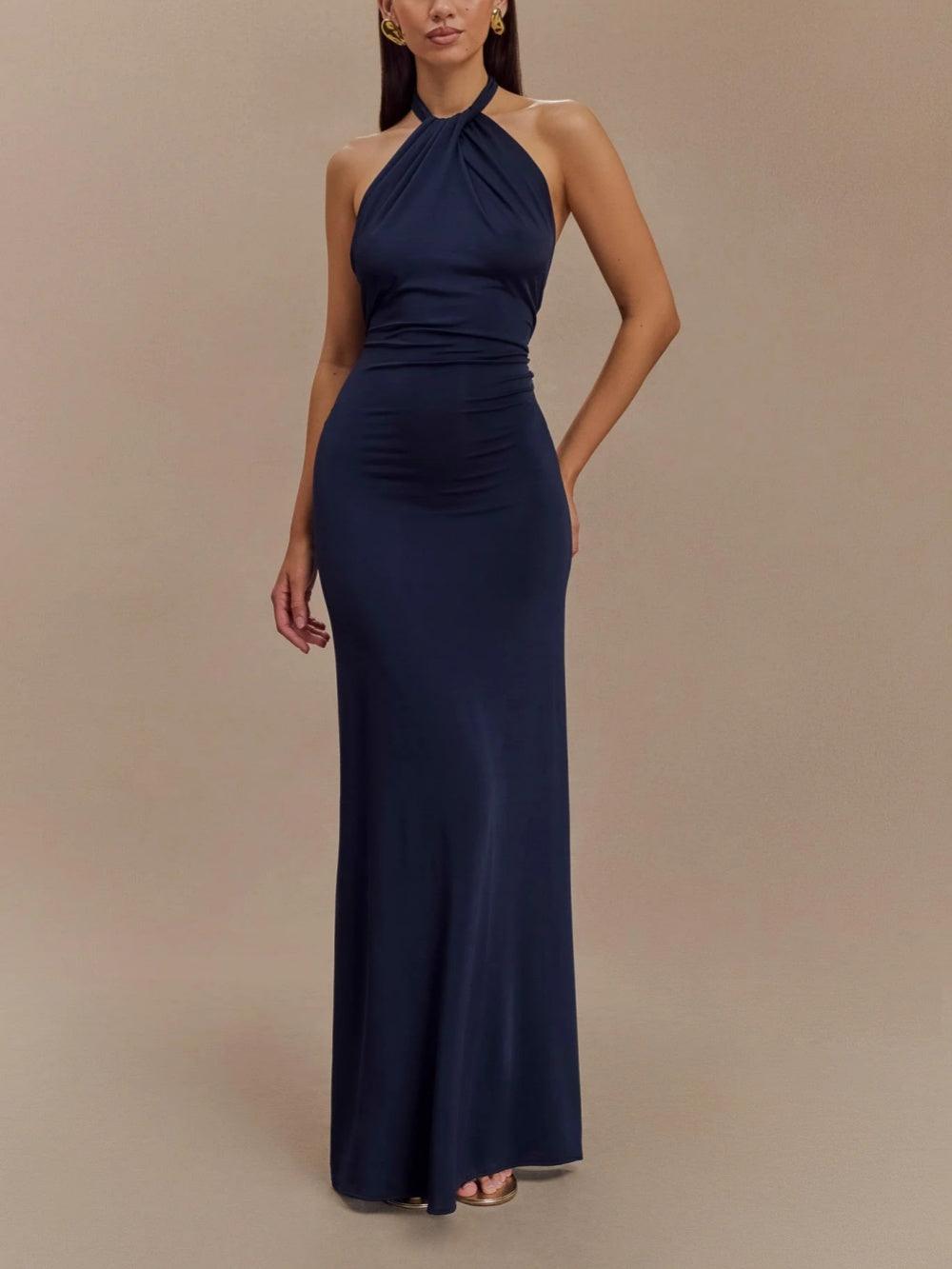 Vintém d'Ouro - Vestido Maxi Elegante