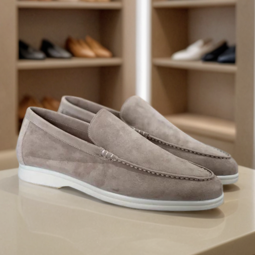 Vintém d'Ouro - Mocassins de camurça premium