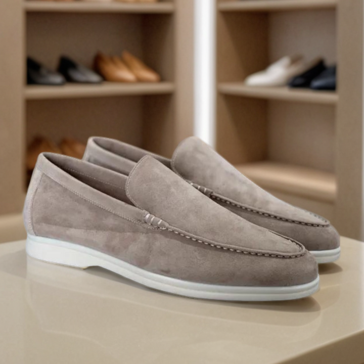 Vintém d'Ouro - Mocassins de camurça premium