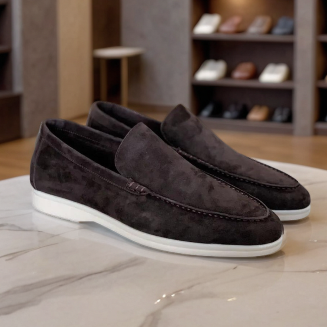 Vintém d'Ouro - Mocassins de camurça premium
