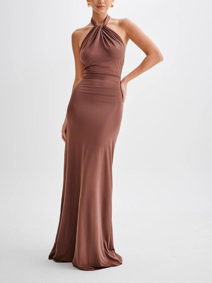 Vintém d'Ouro - Vestido Maxi Elegante