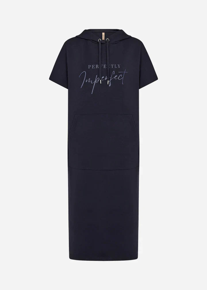 Vintém d'Ouro - Vestido casual com capuz