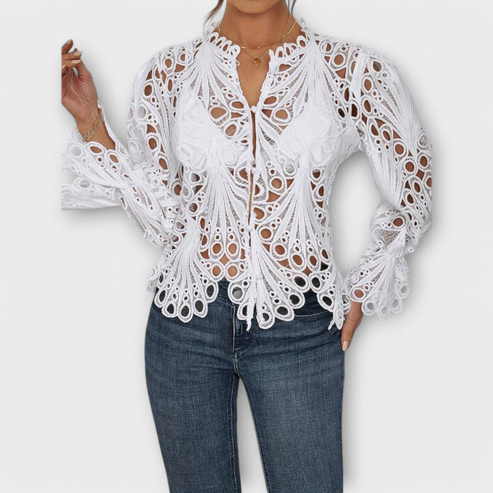 Vintém d'Ouro - Blusa Assimétrica