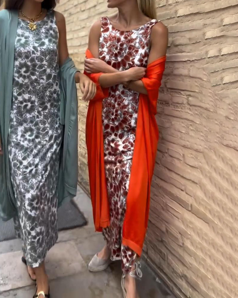 Vintém d'Ouro - Conjunto elegante de duas peças com ajuste confortável para férias e passeios de verão