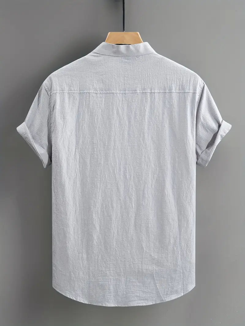 Vintém d'Ouro - Camisa casual de manga curta