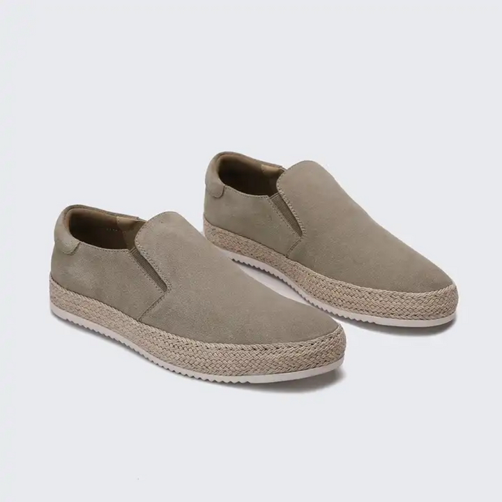 Vintém d'Ouro - Mocassins de verão em camurça