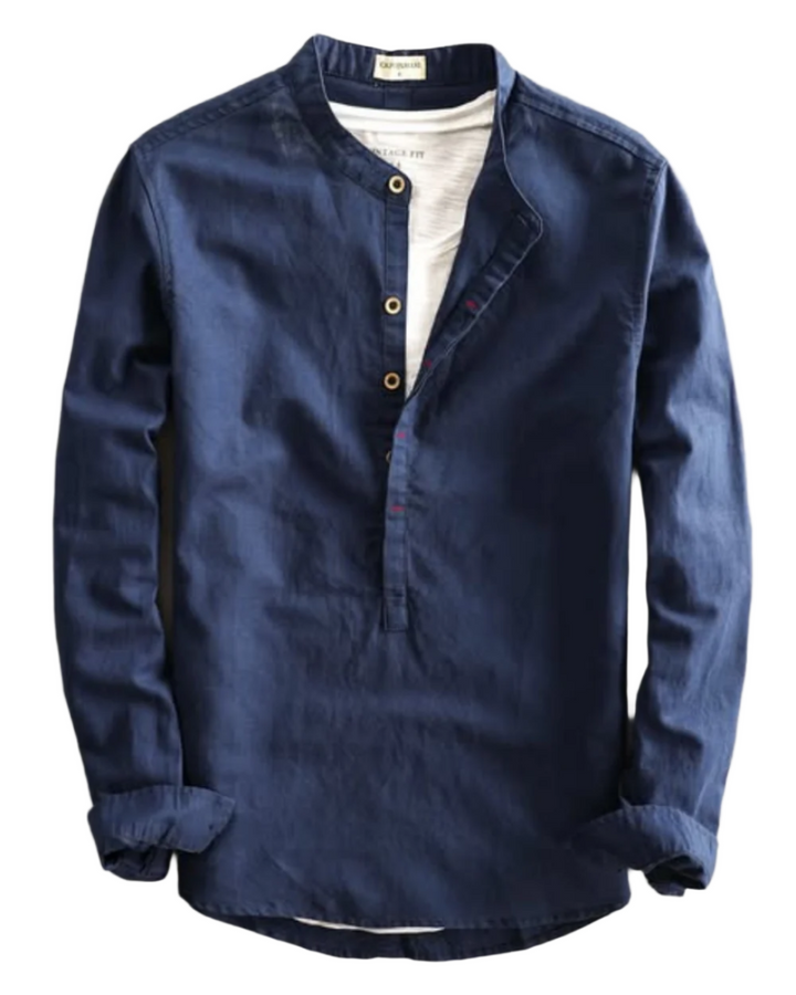 Vintém d'Ouro - Camisa de linho premium