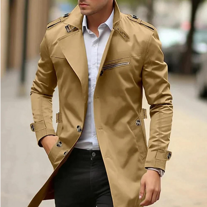 Vintém d'Ouro - Gabardina elegante para homem