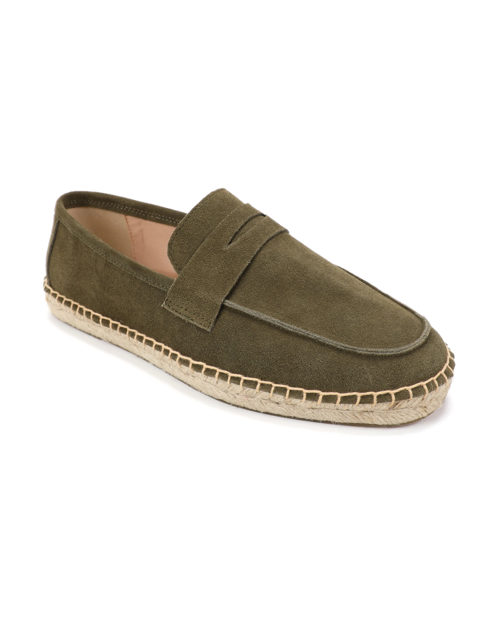 Vintém d'Ouro - Espadrilles de camurça elegantes