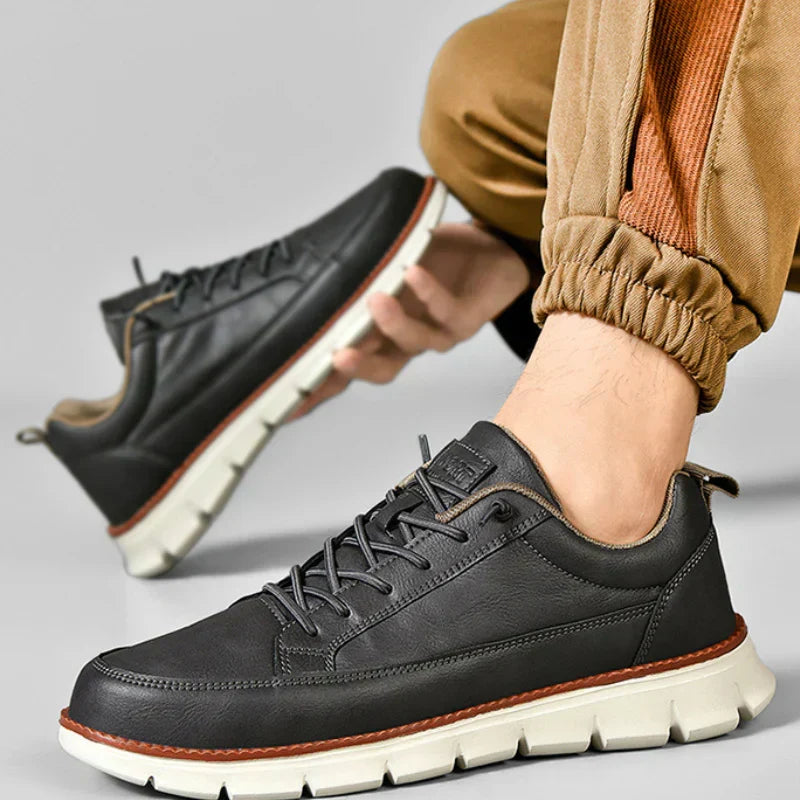 Vintém d'Ouro - Sapatos de couro masculinos