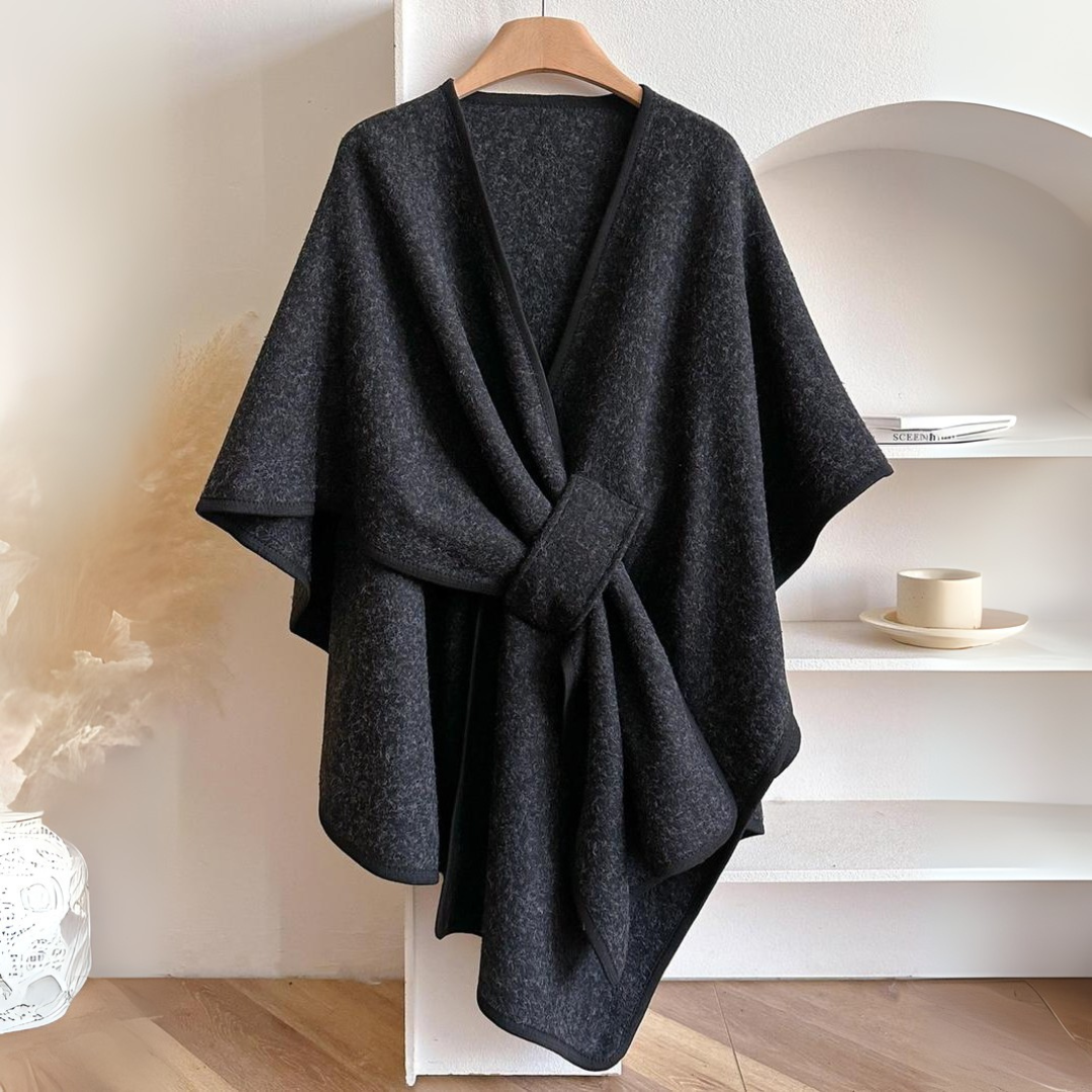 Vintém d'Ouro - Xale Drapado em Polar Luxo