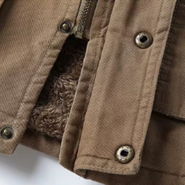 Vintém d'Ouro - Casaco casual de inverno em algodão