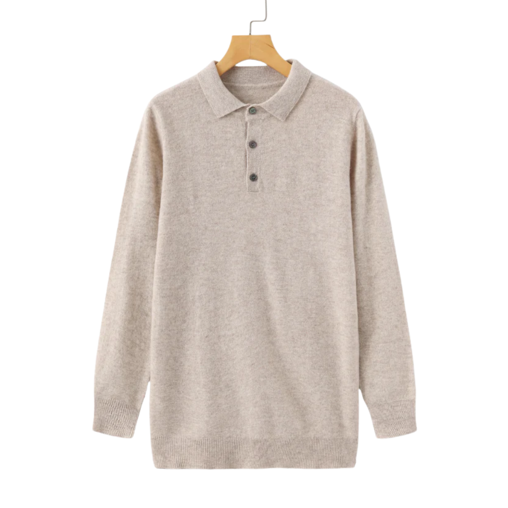 Vintém d'Ouro - Camisa pólo 100% caxemira