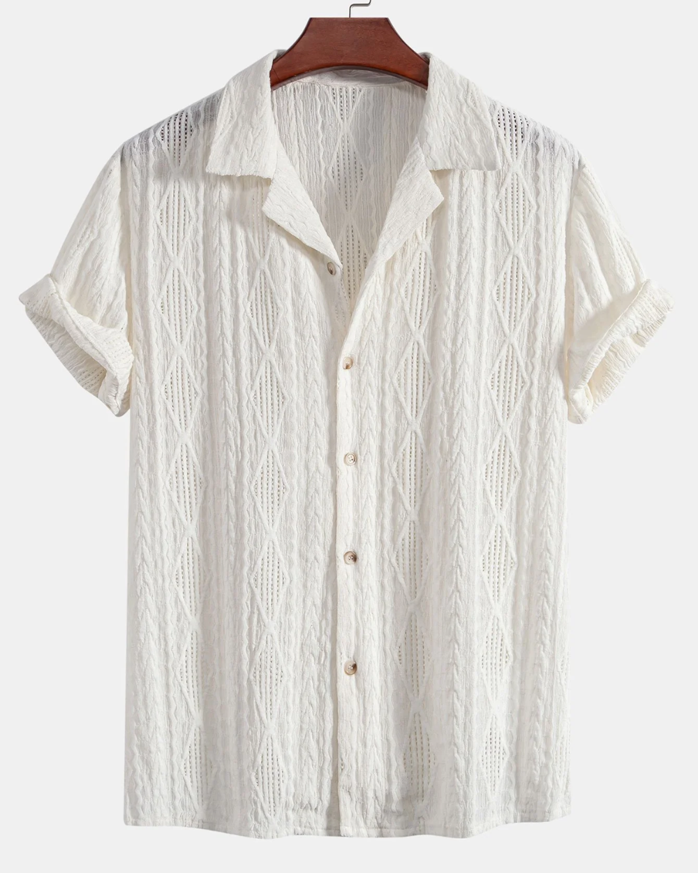 Vintém d'Ouro - Camisa de manga curta Biarritz