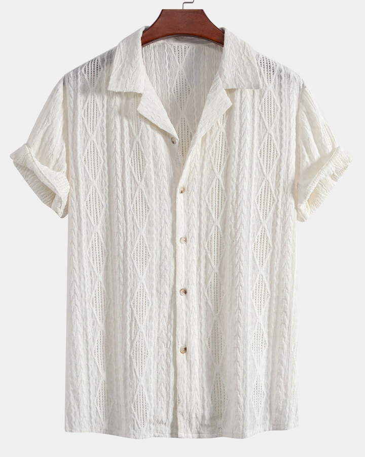 Vintém d'Ouro - Camisa de manga curta Biarritz