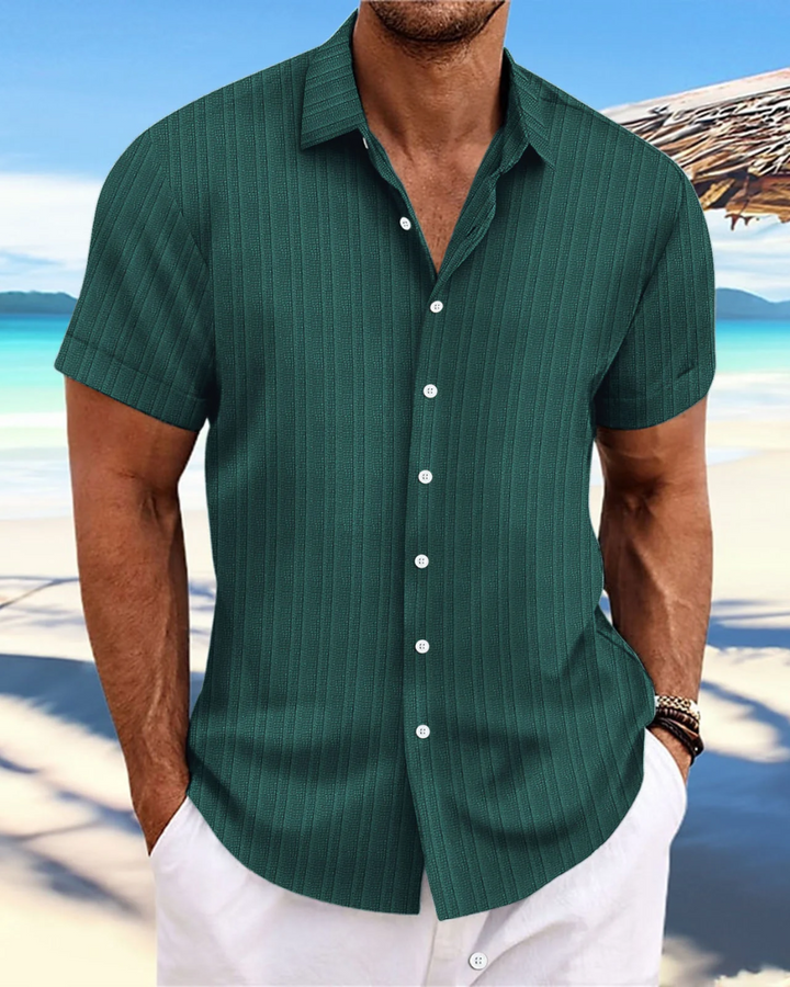 Vintém d'Ouro - Camisa casual de manga curta