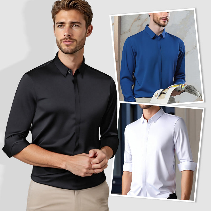 Vintém d'Ouro - Camisa elástica sem rugas