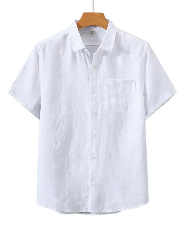 Vintém d'Ouro - Camisa de linho Santorini