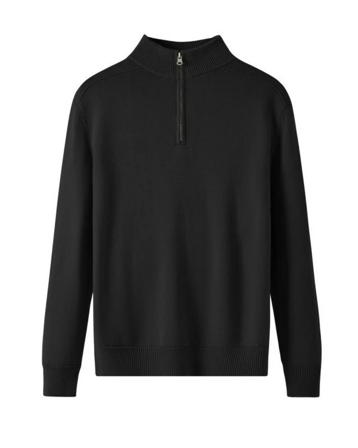 Vintém d'Ouro - Camisola de lã Merino com fecho de correr Capri
