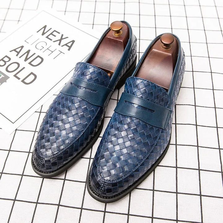 Vintém d'Ouro - Mocassins elegantes em tecido