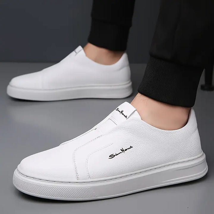 Vintém d'Ouro - Sapatos Slip-On de couro