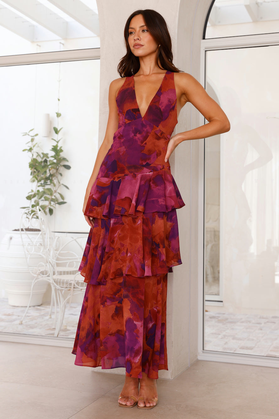 Vintém d'Ouro - Vestido Maxi Elegante