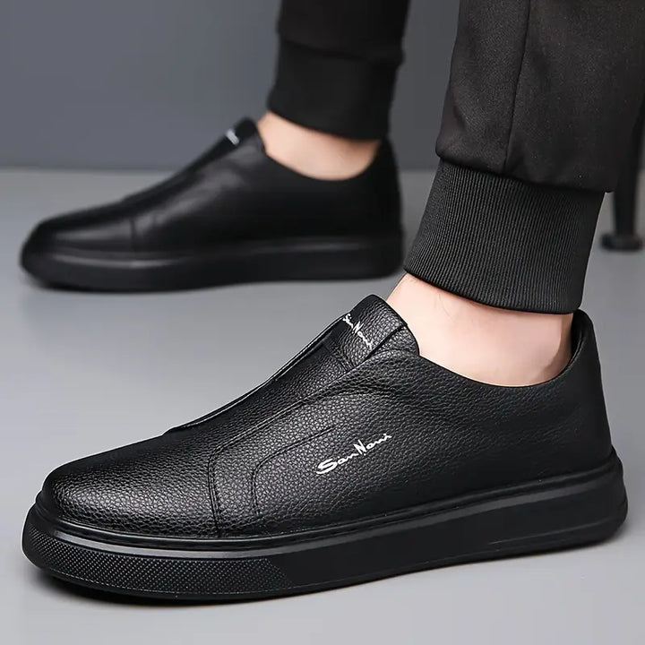 Vintém d'Ouro - Sapatos Slip-On de couro