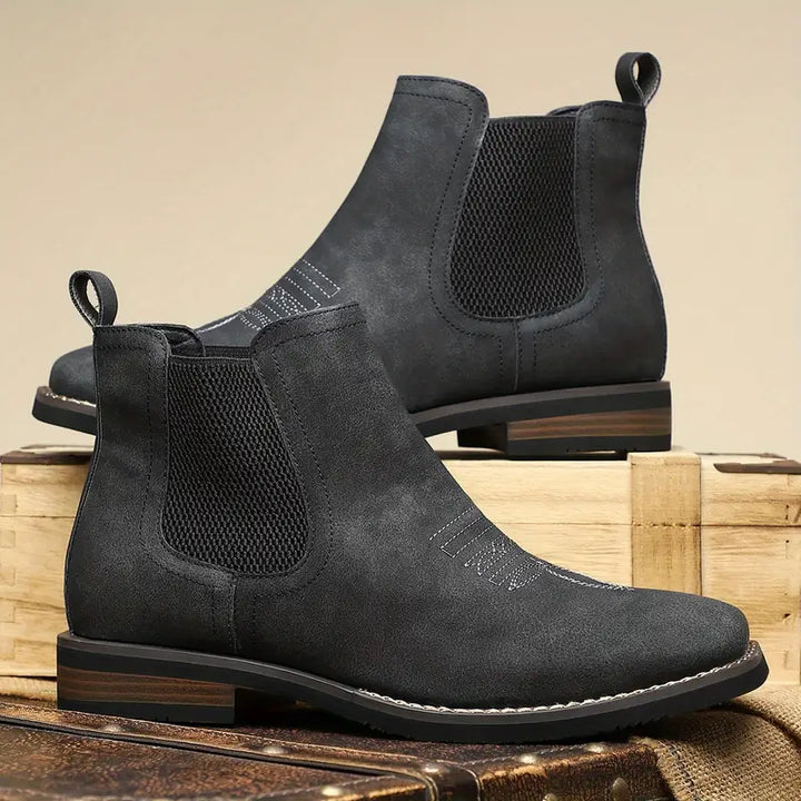 Vintém d'Ouro - Botas de couro elegantes para homem