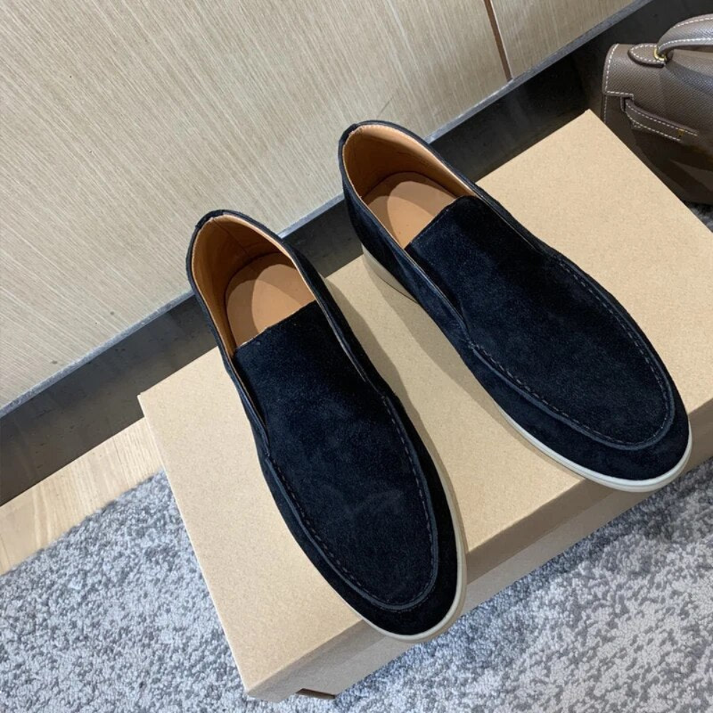 Vintém d'Ouro - Mocassins casuais de camurça