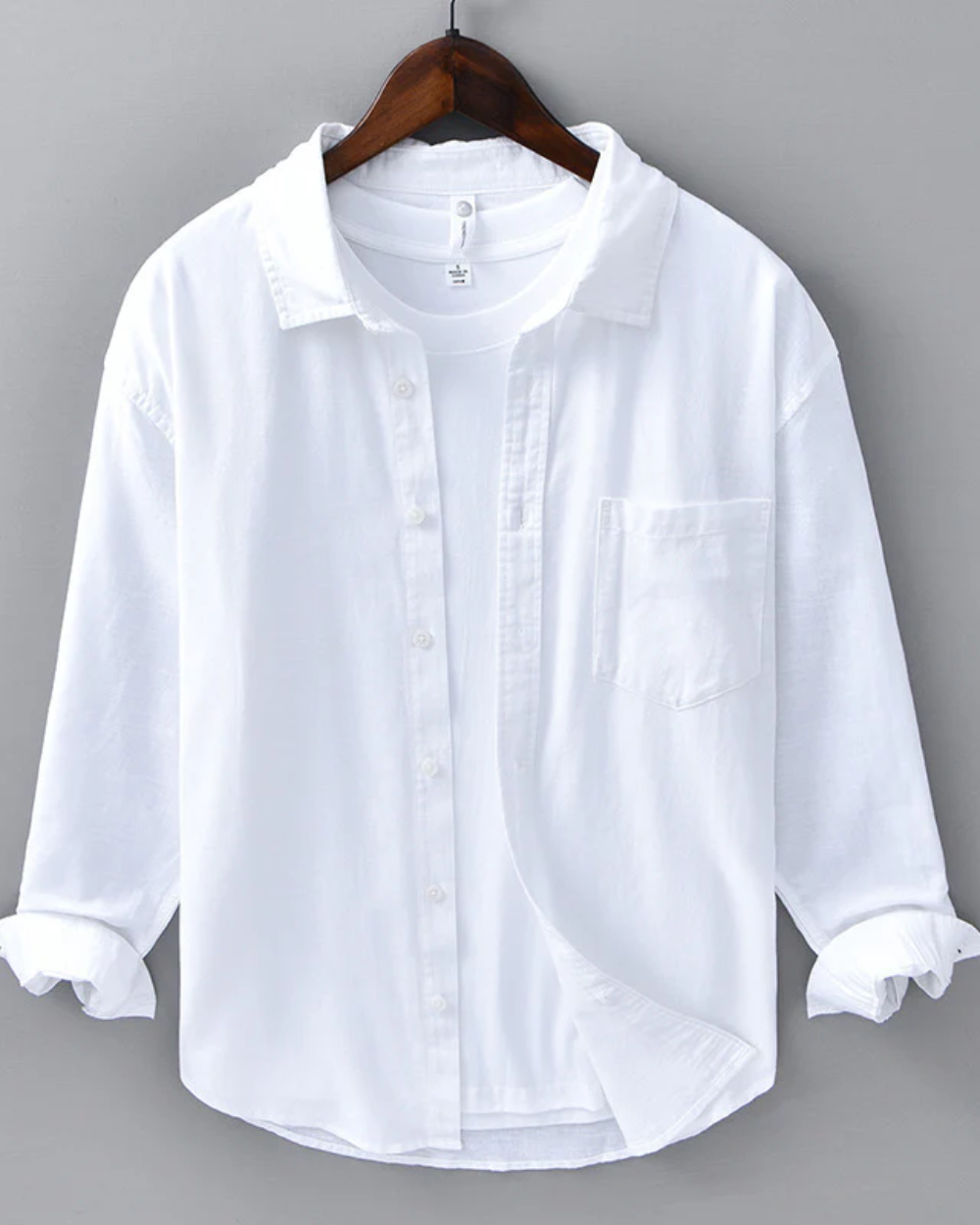 Vintém d'Ouro - Camisa de linho Doha