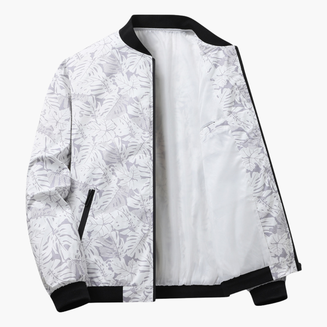 Vintém d'Ouro - Casaco Bomber Masculino Elegante