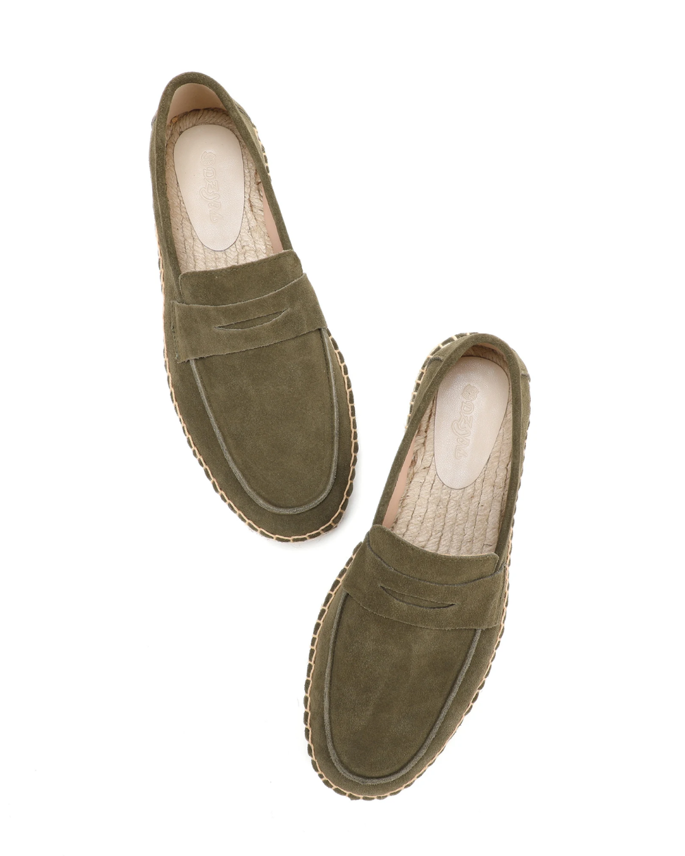 Vintém d'Ouro - Espadrilles de camurça elegantes