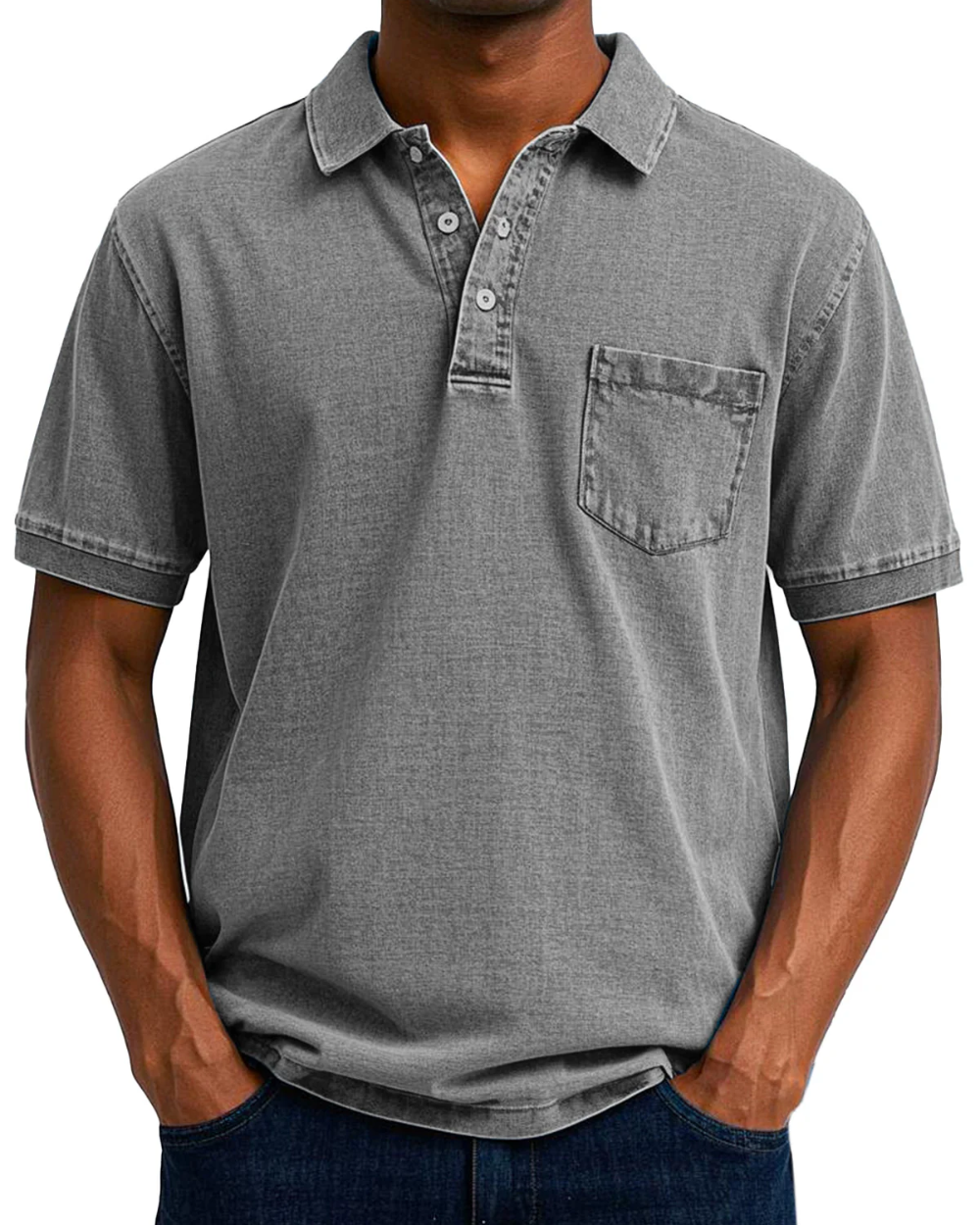 Vintém d'Ouro - Polo Vintage Masculino