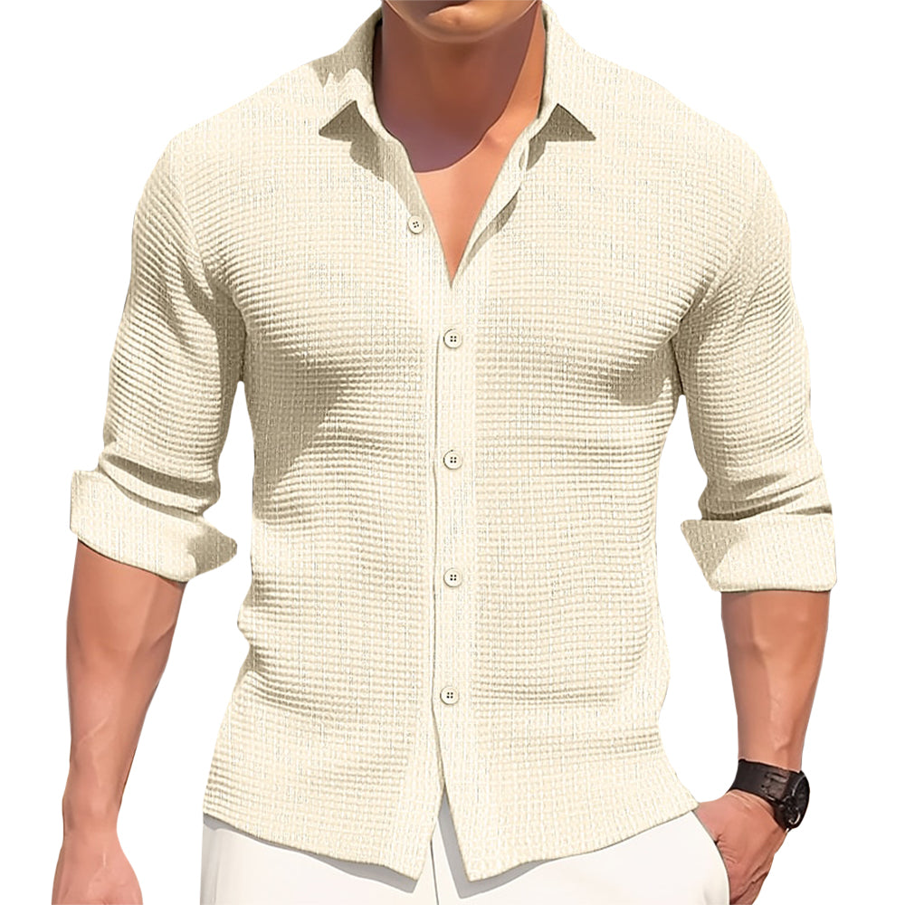 Vintém d'Ouro - Camisa casual de algodão