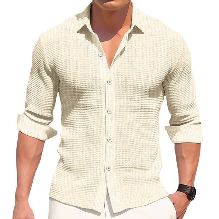 Vintém d'Ouro - Camisa casual de algodão