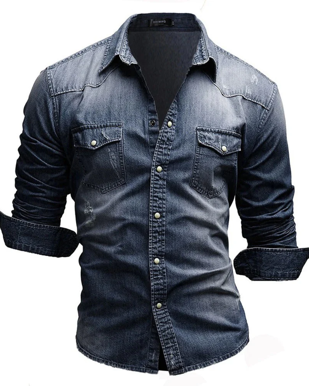 Vintém d'Ouro - Camisa de jeans