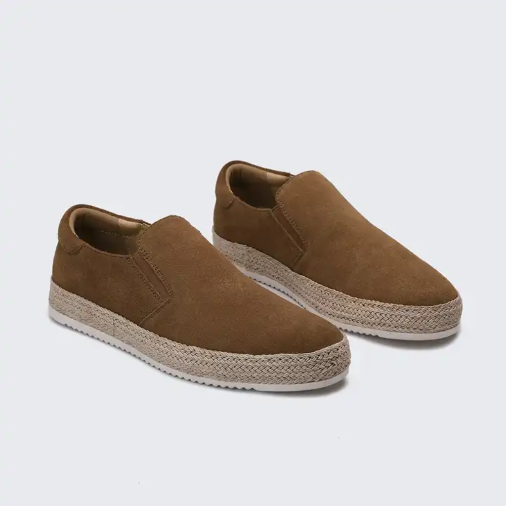 Vintém d'Ouro - Mocassins de verão em camurça