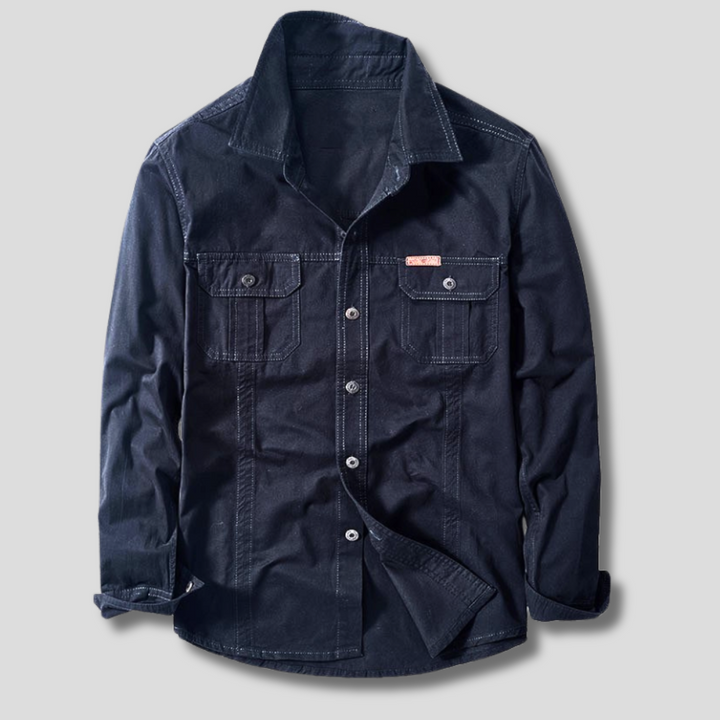 Vintém d'Ouro - Camisa Cargo de Algodão