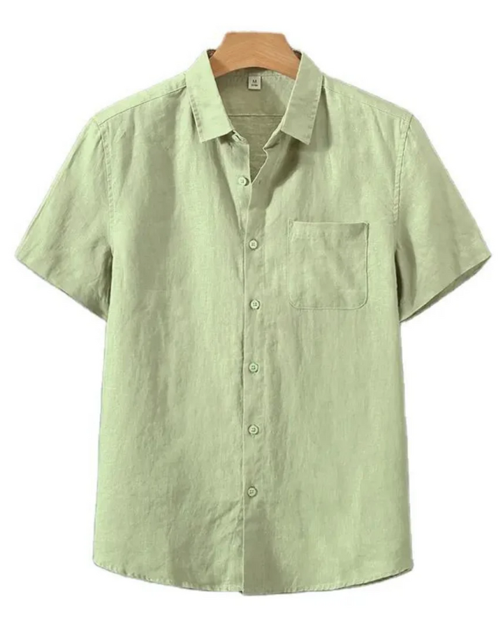 Vintém d'Ouro - Camisa de linho Santorini