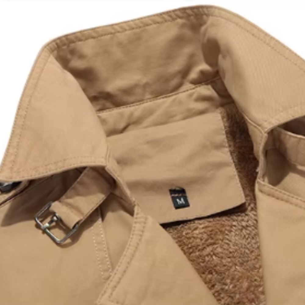 Vintém d'Ouro - Gabardina acolchoada elegante