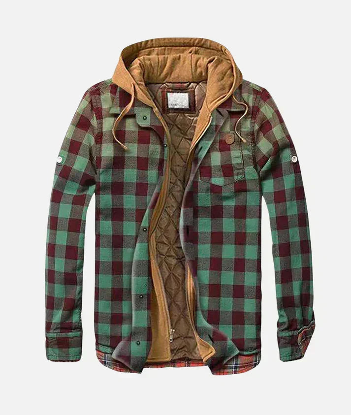 Vintém d'Ouro - Colete xadrez patchwork